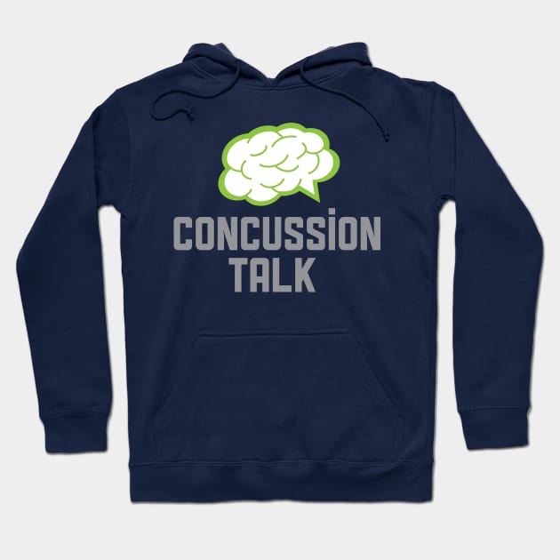 Concussion Talk Hoodie by Concussion Talk